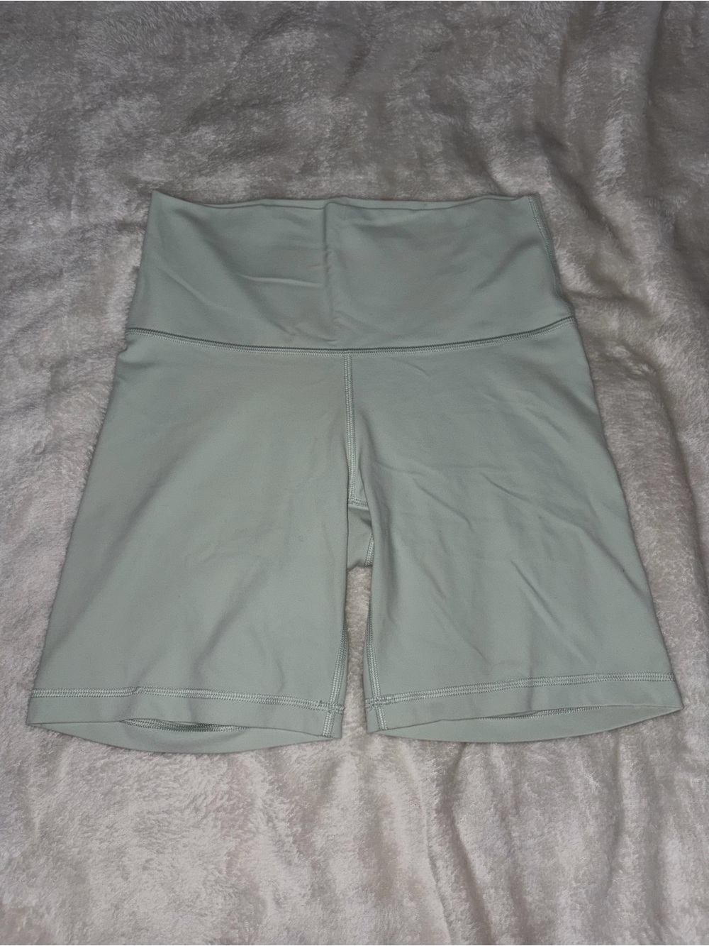 TNA Light Sage High-Rise Bike Shorts